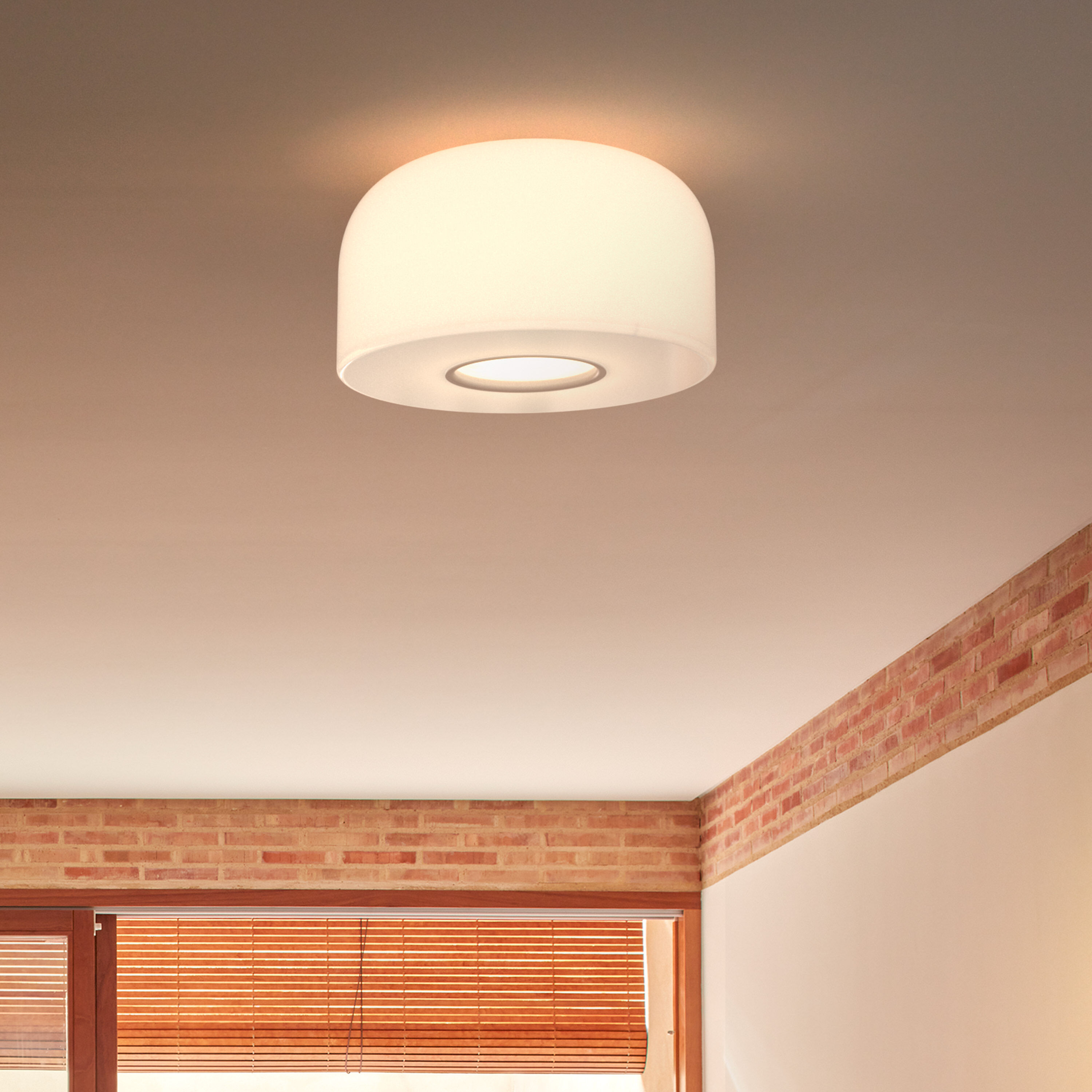 Bellhop Glass C2 Ceiling Lamp | Flos USA